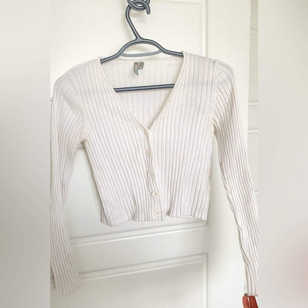 Off-white long sleeve shirt, brand - beefree BASIC, size XS
